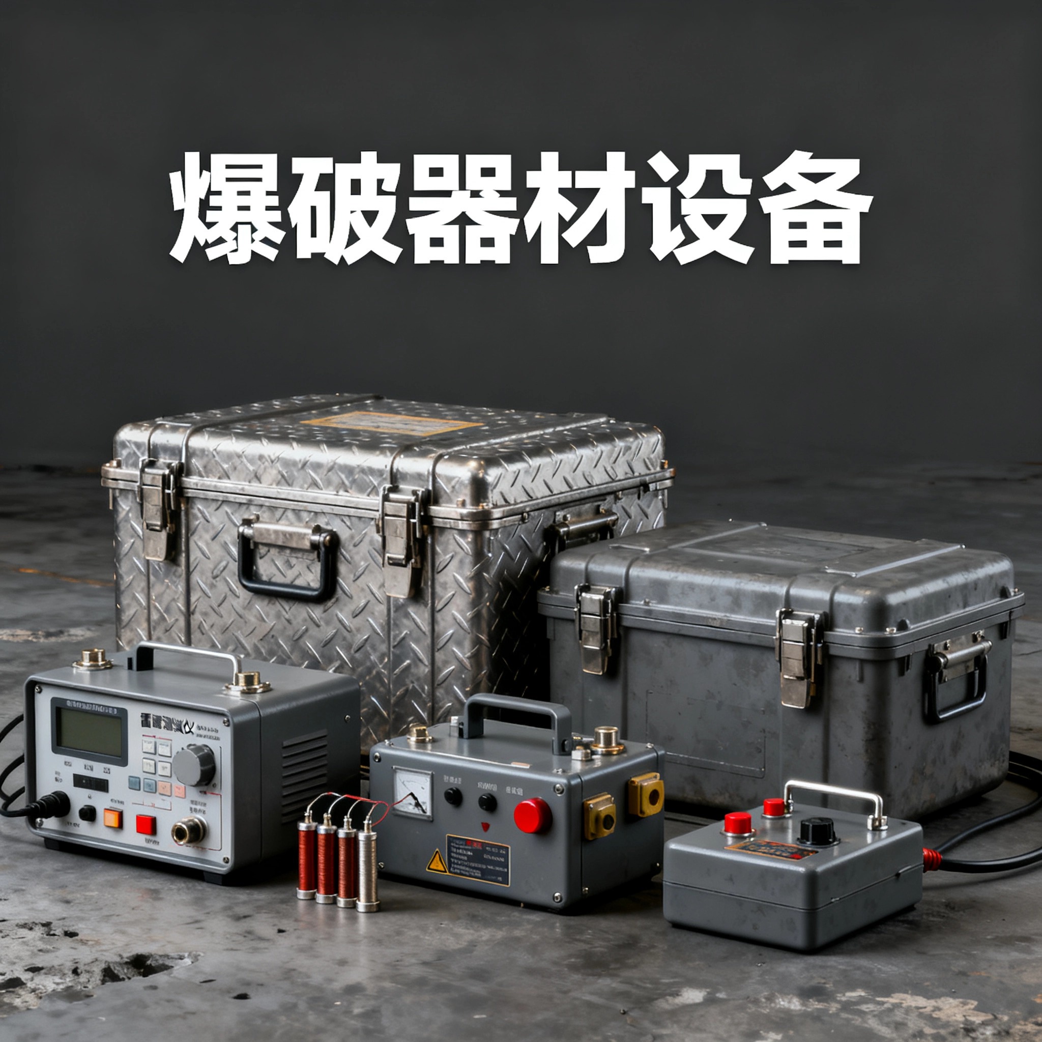石碌镇爆破工程师的“兵器库”：常用器材一册通